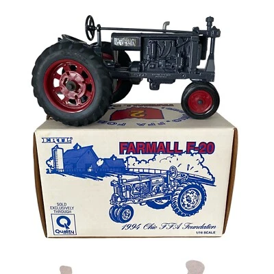 FARMALL F-20 Tractor 1994 Ohio FFA Foundation #220 Die Cast Metal ERTL USA Vtg - Image 1 of 4