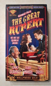The Great Rupert VHS 1950 A Christmas Wish Movie Wade Williams NEW SEALED - Picture 1 of 6