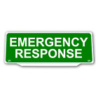 Univisor - EMERGENCY RESPONSE - GREEN Background White Text - UNV239