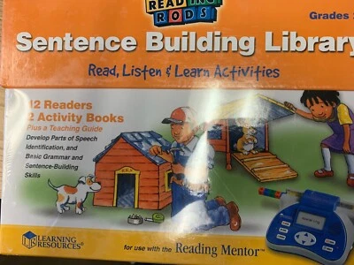 Reading Rods Sentence Building Library! Grades 2+! BRAND NEW!  - Image 1 of 4