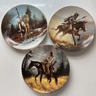Mystic Warriors Plate Collection X3 Plates Designed By Chuck Ren For Hamilton