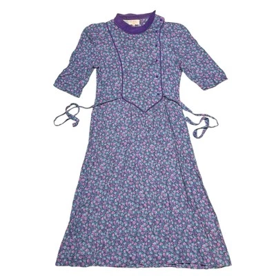 Vintage Jane Schaffhausen Belle France Cottage core Floral Dress Size 10 Fits M - Image 1 of 4