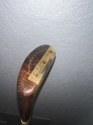 The Duke Wood Putter, Handmade in St. Andrews Scotland by Golf Classics - Image 1 of 3