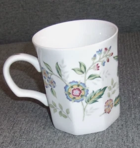 Vintage 80s Floral Mug Andrea by Sadek Made in Japan Tea Cup - Picture 1 of 4
