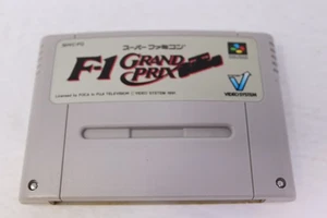 F1 Grand Prix Racing SNES Super Famicom Japan Cartridge Only Region Lock - Picture 1 of 2
