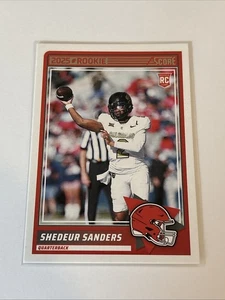 2025 Score Football - Shedeur Sanders #15 (RC) CLEVELAND BROWNS🔥 - Picture 1 of 2