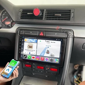 For Audi A4 2000-2009 Upgrade 4+64GB Head Unit Car Stereo Radio GPS Navi CarPlay - Picture 1 of 17