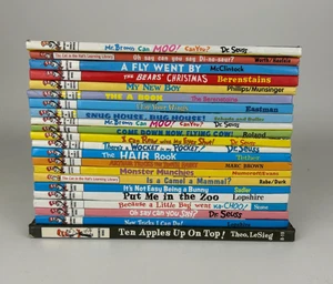 Lot of 21 Vintage Dr. Seuss 1960's-80's Bright Early & Beginner Hardcover Books - Picture 1 of 13