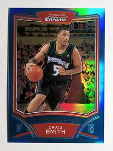 2008-09 Bowman Chrome Refractors Blue #75 Craig Smith - Bild 1 von 2