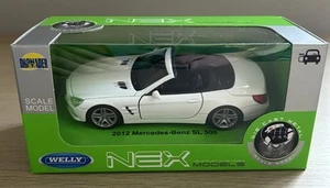 2012 Mercedes Benz SL 500 Diecast Model Car 1:43 Scale by Welly Convertible. - Picture 1 of 10