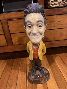 "Estatua vintage 1971 ESCO Productions Stan Laurel Chalkware 16,25"" Laurel & Hardy" - Imagen 1 de 10