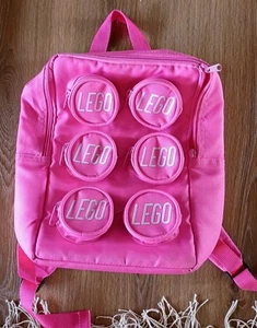 Hot Pink Lego Brick Backpack - Picture 1 of 6