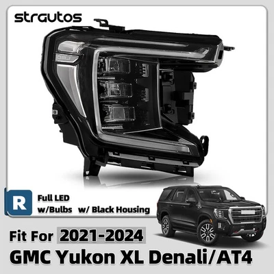[LED COMPLETO] Para GMC Yukon XL Denali 2021-2023 | Faro lateral derecho pasajero AT4 Foto 1 de 4