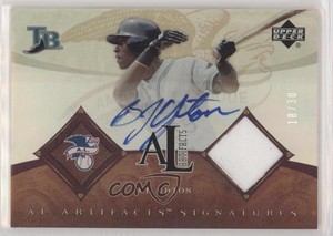 2005 Upper Deck Artifacts AL Artifacts Rainbow Auto /30 BJ Upton #AL-BU Auto