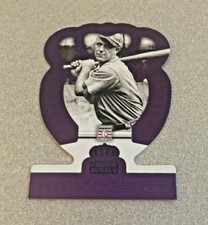 2015 Panini Cooperstown Crown Royale Purple Die Cut #49 Jim Bottomley Cardinals 