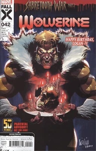 WOLVERINE #42 LEINIL YU 2DA VARIANTE DE IMPRESIÓN EN MUY BUEN ESTADO/NM MARVEL HOHC 2024 - Imagen 1 de 1
