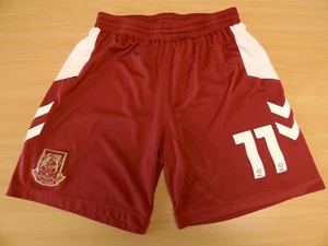 NORTHAMPTON TOWN FC | 11 | MITCH PINNOCK | PANTALONCINI MATCHWORN 2022/2023 | Taglia M - Foto 1 di 3