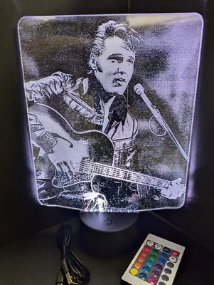 Elvis Presley 大号 L.E.D. 标志展示 #2 — 第 1/4 张图片