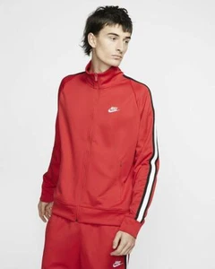 Nike Boys Knit Warm-Up Jacket Red XL - Picture 1 of 3