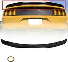 For 2015-2023 Ford Mustang GT H-Style GLOSS BLACK Trunk Spoiler Wing Lip