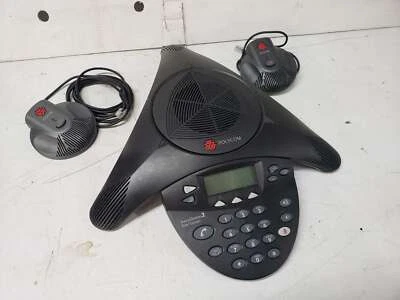 Polycom soundstation 2 + 2 mics - Conference Phone (no power supply) - Image 1 of 4