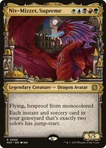Magic The Gathering Niv-Mizzet, Supreme Showcase - March of the Machine: The Aftermath #090 - Imagen 1 de 1