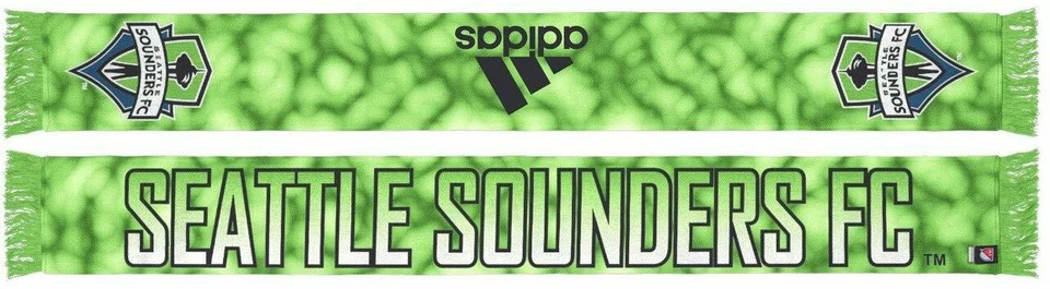 Seattle Sounders MLS Sublimated Polyester Team Scarf - Image 1 of 1