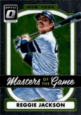 2017 Donruss Optic Masters of the Game Reggie Jackson New York Yankees #MG9 - Image 1 of 2