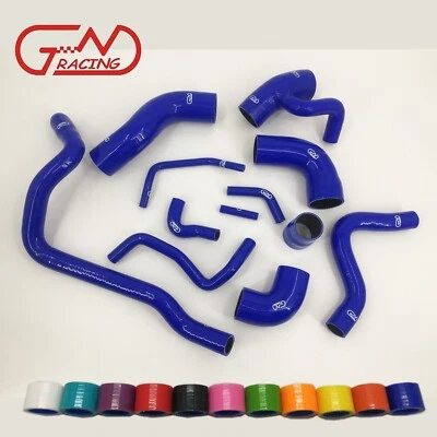 Fit 96-04 Volvo 850 T5 /T5R S70/V70 T5 2.3L Turbo Silicone Boost Radiator Hoses - Image 1 of 4