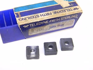 NEW SURPLUS 7PCS. TELEDYNE  SNMG 544A  GRADE: CC46  CARBIDE INSERTS - Picture 1 of 1