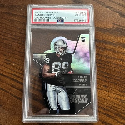 Panini Rookies & Stars 2015 - Die-Cut Rookies Amari Cooper #RSR10 Longevity (RC) Foto 1 de 2