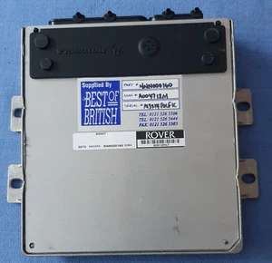Genuine MG Rover ZR 25 MGF TF MEMS NNN000160 1.8 VVC Engine Management ECU 1999- - Picture 1 of 6