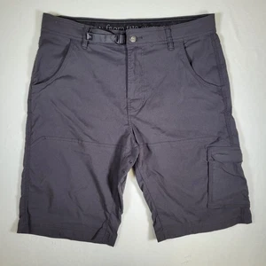 Prana Shorts Herren 34 grau Zion Wandern Cargo Nylon Performance Gorpcore 12" Schrittlänge - Bild 1 von 10