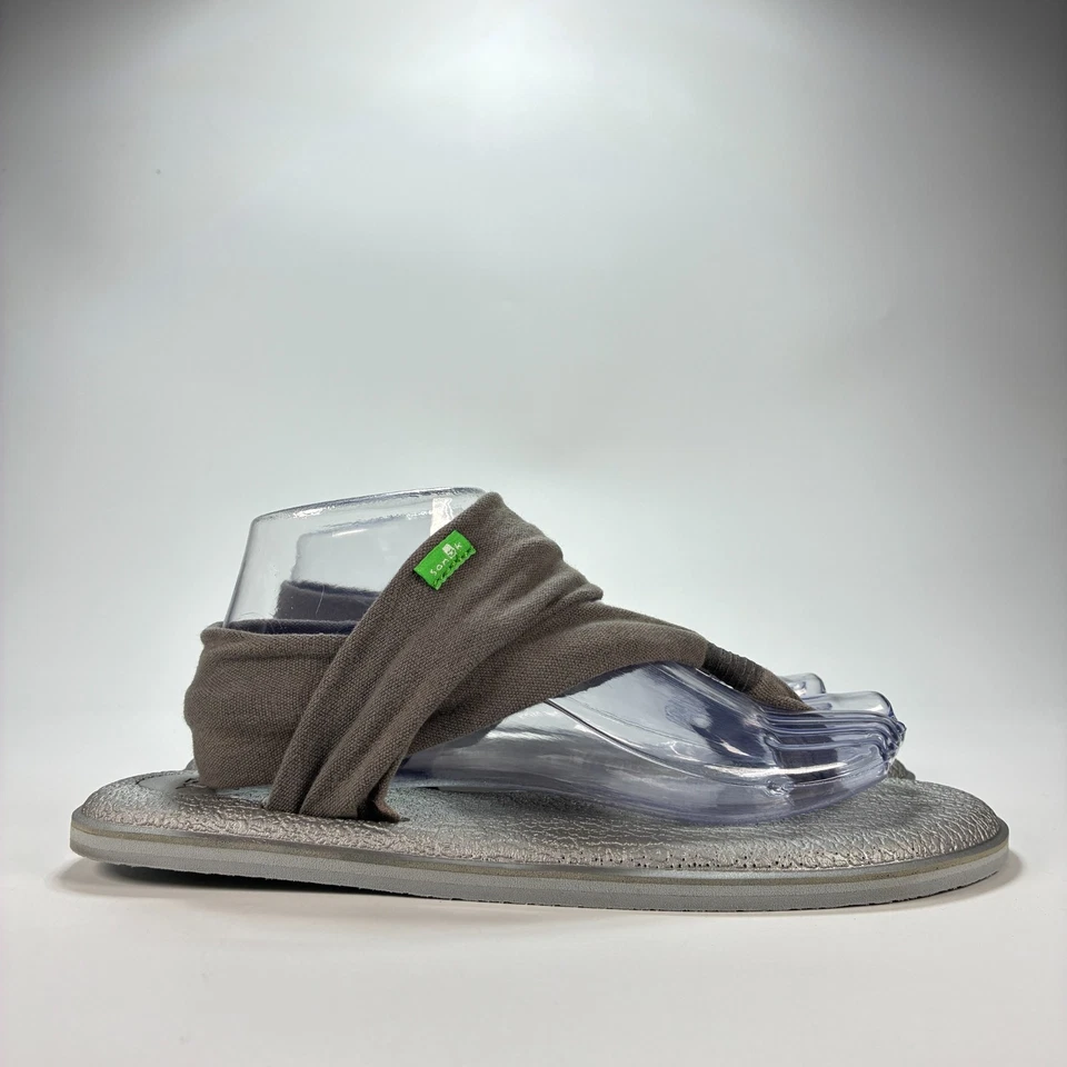 Sanuk Yoga Sling 2 Sandalia de Yoga Gris Metálico Ligera 1103944 Mujer’s Talla 10 Foto 1 de 4