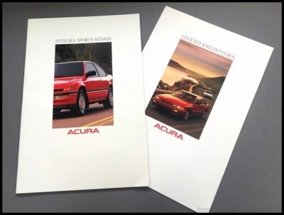 1989 Acura Integra 30-page BIG DELUXE Original Car Sales Brochure Catalog SET Foto 1 de 4