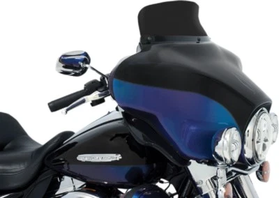 MEMPHIS SHADES 5" D/SMOKE SPOILER WINDSHIELD HARLEY ELECTRA GLIDE ULTRA STREET - Image 1 of 2
