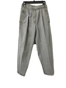 Vintage Women’s Counterparts Olive pants Solid Pants size 12 front pleats - Picture 1 of 12