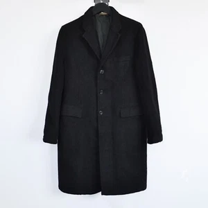 Vintage Mens MIU MIU Coat Jacket Wool Mohair Black Size 52 by PRADA - Picture 1 of 18