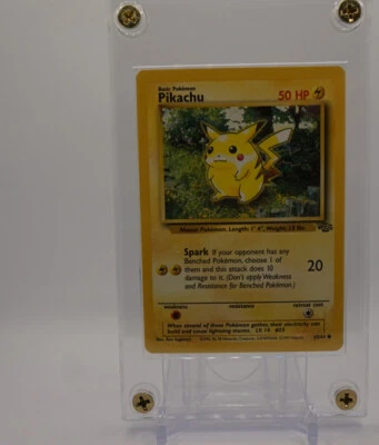 Pikachu Jungle Pokemon Card Sealed Case PSA GM - Image 1 of 2
