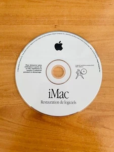 APPLE SOFTWARE RESTORE MACOS 9.0.3 (2000) | CD FOR IMAC - Photo 1/2