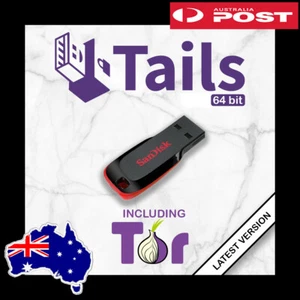 TAILS OS 6.18 Live USB - Securely Browse Internet with Tor - Picture 1 of 5