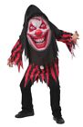 Childs Clown Mad Creeper Fancy Dress Costume Age 7-9 Years