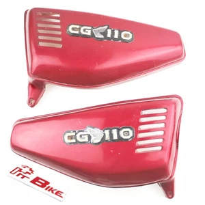 Honda NOS Cover & Cover Emblem RH LH 1 pair CG110 - Picture 1 of 7