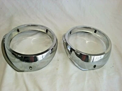 Dodge 880 1963 faros biseles cromados juego de 2 izquierda 2417285 - D677 Foto 1 de 4