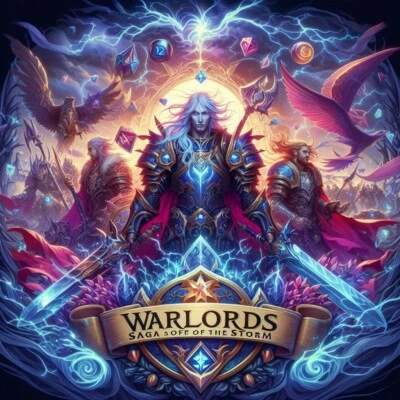 Warlord Saga of the Storm CCG Construye tu mazo ¡Juego individual a tu manera! Foto 1 de 2