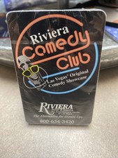 Riviera Comedy Club Playing Cards Vintage Casino Hotel Las Vegas Nevada SEALED