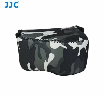 JJC OC-S1YGR Mirrorless Camouflage Camera Pouch Case Bag for Sony A6000 etc. - Image 1 of 4