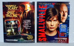 Smallville Fifth Sean/Supernatural DVD Promo Flyer - Picture 1 of 1