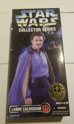 Vintage 1996 Star Wars Collector 12 inch Lando Calrissian Figure Kenner NIB! - Image 1 of 4