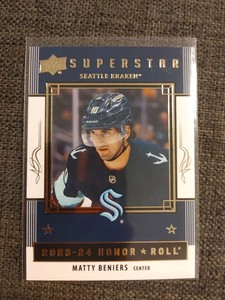 Matty Beniers 2023-24 Upper Deck Honor Roll HR-2